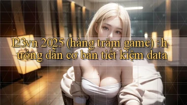 123vn 2025 (hàng trăm game) hướng dẫn cơ bản tiết kiệm data