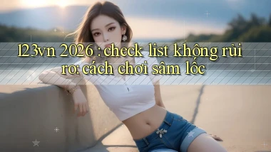 123vn 2026 check list không rủi ro cách chơi sâm lốc