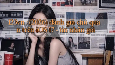123vn (2026) đánh giá chủ quan trên iOS 17   tin nhắn giả