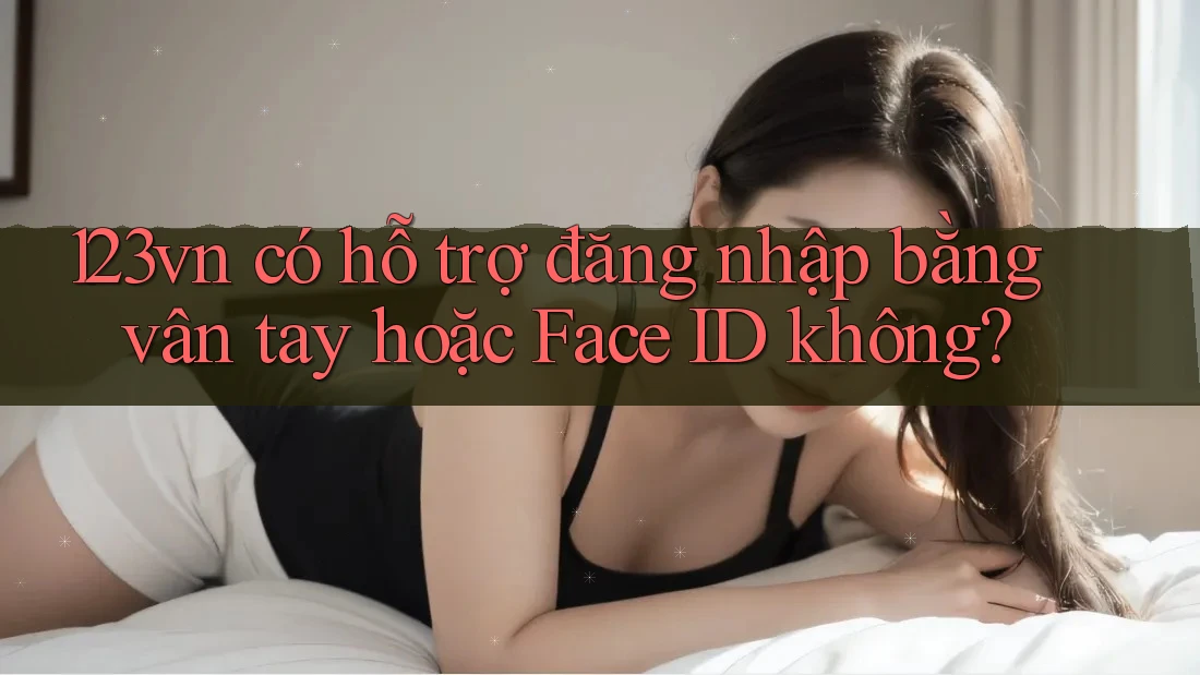 123vn có hỗ trợ đăng nhập bằng vân tay hoặc Face ID không?