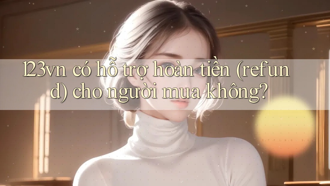 123vn có hỗ trợ hoàn tiền (refund) cho người mua không? 123vn có hỗ trợ hoàn tiền (refund) cho người mua không?