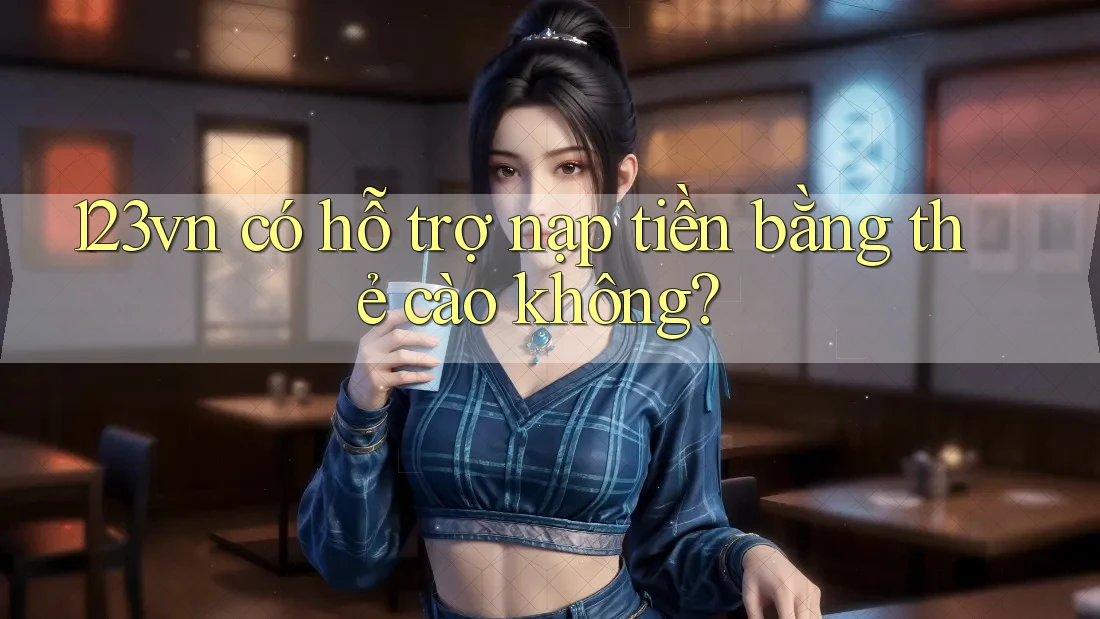 123vn có hỗ trợ nạp tiền bằng thẻ cào không? 123vn có hỗ trợ nạp tiền bằng thẻ cào không?