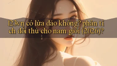 123vn có lừa đảo không phân tích đối thủ cho nam giới (2026)