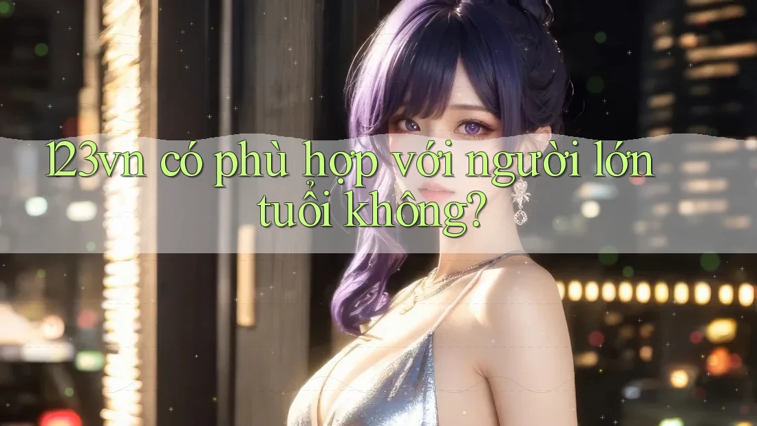 123vn có phù hợp với người lớn tuổi không? 123vn có phù hợp với người lớn tuổi không?