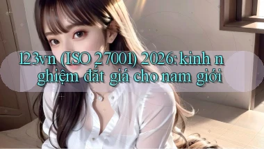 123vn (ISO 27001) 2026 kinh nghiệm đắt giá cho nam giới