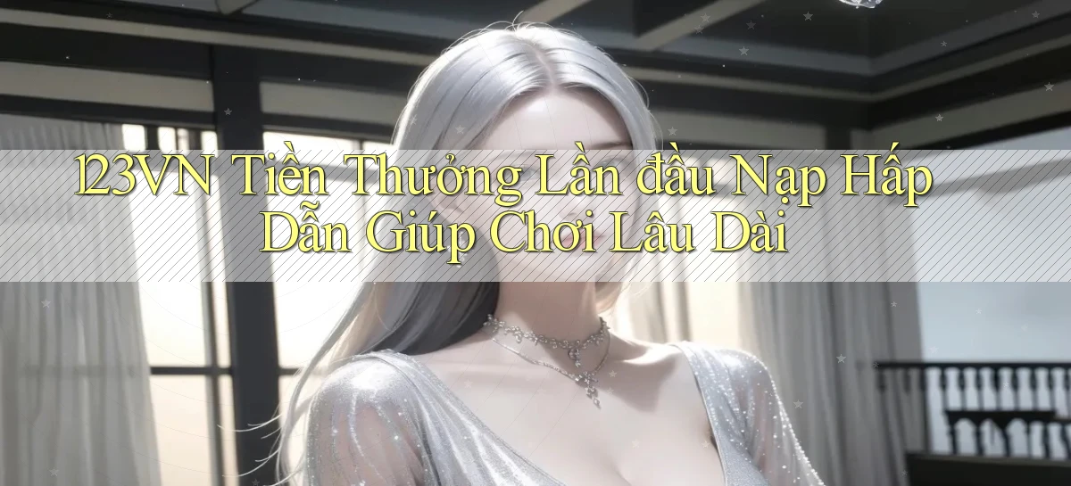 123vn  tiền thưởng lần đầu nạp hấp dẫn giúp chơi lâu dài