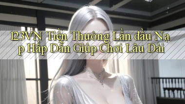 123vn  tiền thưởng lần đầu nạp hấp dẫn giúp chơi lâu dài