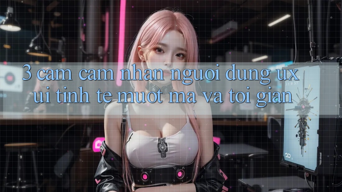 3. Cảm cảm nhận người dùng (UX/UI): Tinh tế, mượt mà và tối giản