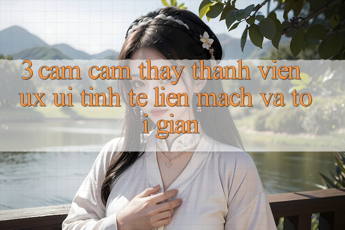 3. Cảm cảm thấy thành viên (UX/UI): Tinh tế, liền mạch và tối giản 3. Cảm cảm thấy thành viên (UX/UI): Tinh tế, liền mạch và tối giản