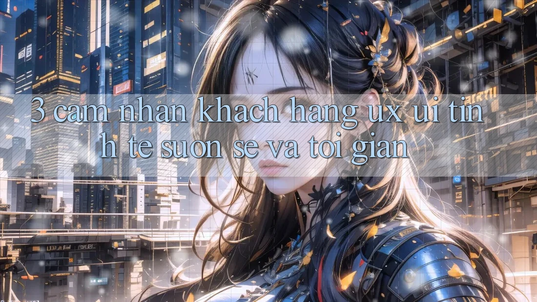3. Cảm nhận khách hàng (UX/UI): Tinh tế, suôn sẻ và tối giản 3. Cảm nhận khách hàng (UX/UI): Tinh tế, suôn sẻ và tối giản