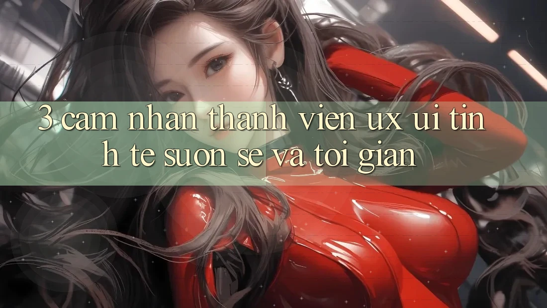 3. Cảm nhận thành viên (UX/UI): Tinh tế, suôn sẻ và tối giản
