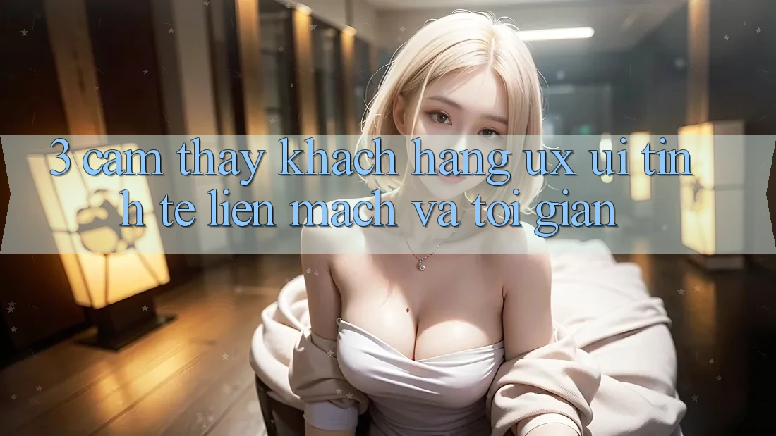 3. Cảm thấy khách hàng (UX/UI): Tinh tế, liền mạch và tối giản