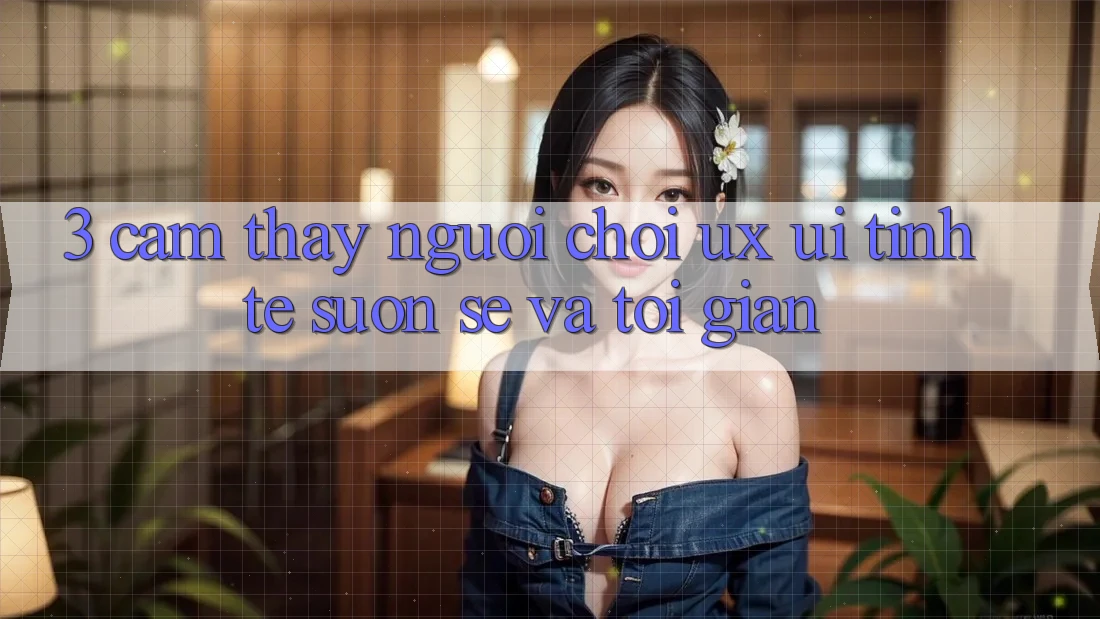 3. Cảm thấy người chơi (UX/UI): Tinh tế, suôn sẻ và tối giản