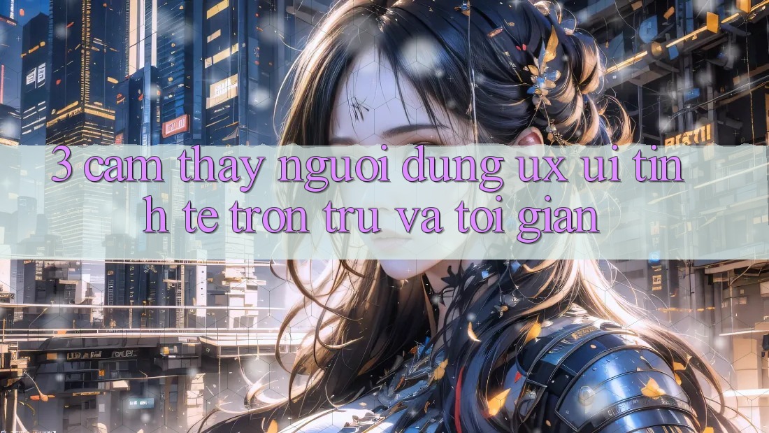 3. Cảm thấy người dùng (UX/UI): Tinh tế, trơn tru và tối giản