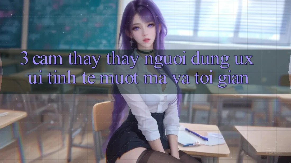 3. Cảm thấy thấy người dùng (UX/UI): Tinh tế, mượt mà và tối giản