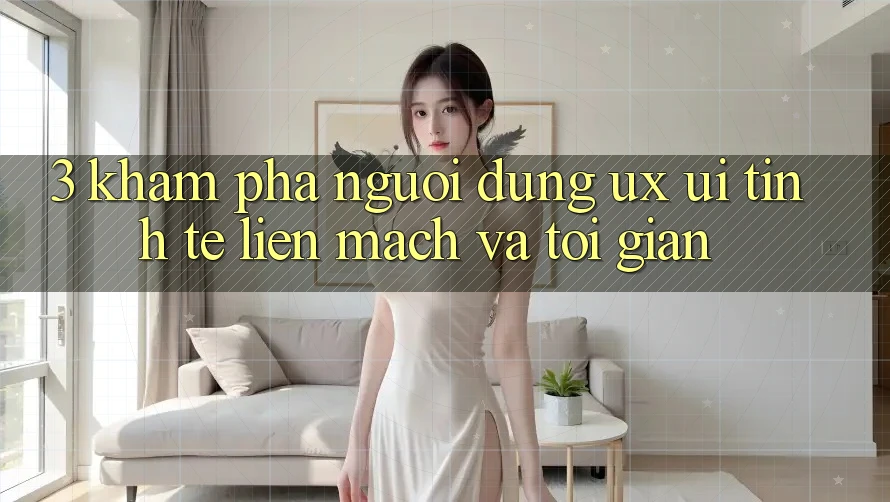 3. Khám phá người dùng (UX/UI): Tinh tế, liền mạch và tối giản 3. Khám phá người dùng (UX/UI): Tinh tế, liền mạch và tối giản