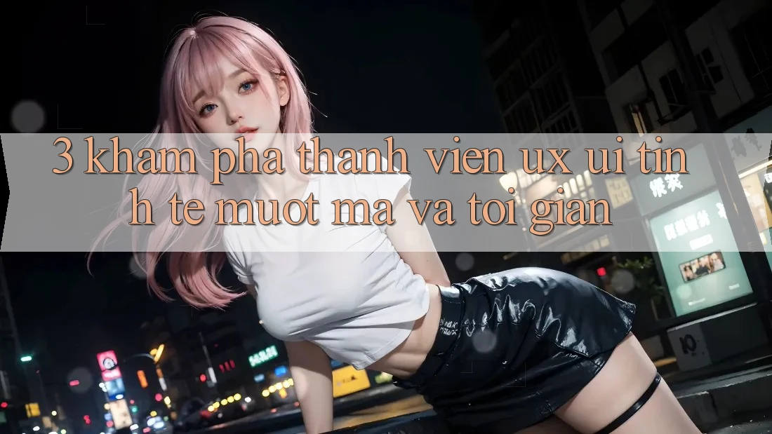 3. Khám phá thành viên (UX/UI): Tinh tế, mượt mà và tối giản 3. Khám phá thành viên (UX/UI): Tinh tế, mượt mà và tối giản