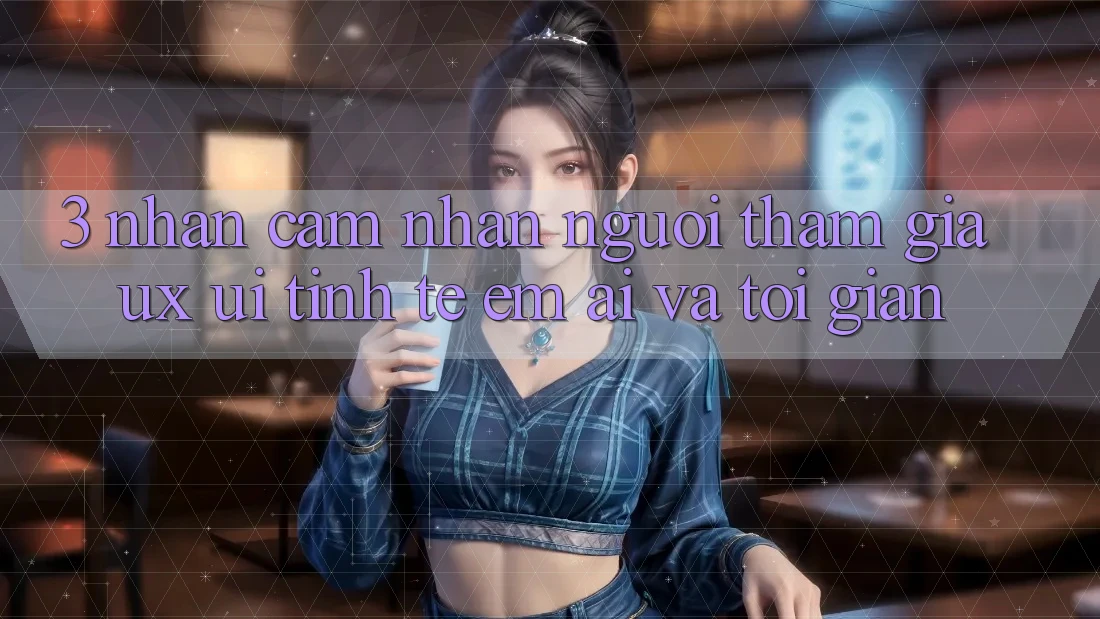 3. Nhận cảm nhận người tham gia (UX/UI): Tinh tế, êm ái và tối giản
