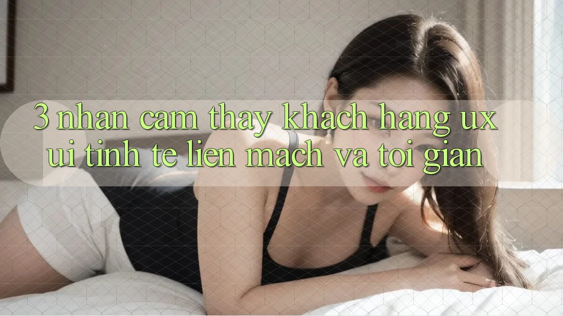 3. Nhận cảm thấy khách hàng (UX/UI): Tinh tế, liền mạch và tối giản 3. Nhận cảm thấy khách hàng (UX/UI): Tinh tế, liền mạch và tối giản