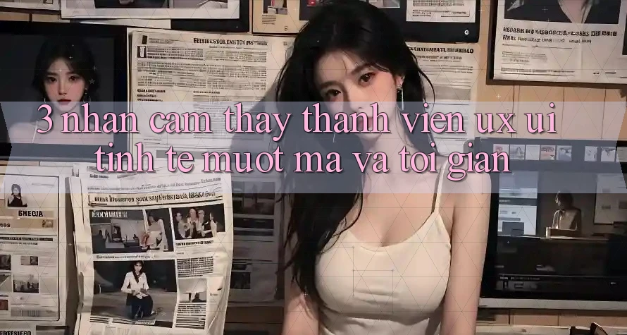 3. Nhận cảm thấy thành viên (UX/UI): Tinh tế, mượt mà và tối giản 3. Nhận cảm thấy thành viên (UX/UI): Tinh tế, mượt mà và tối giản