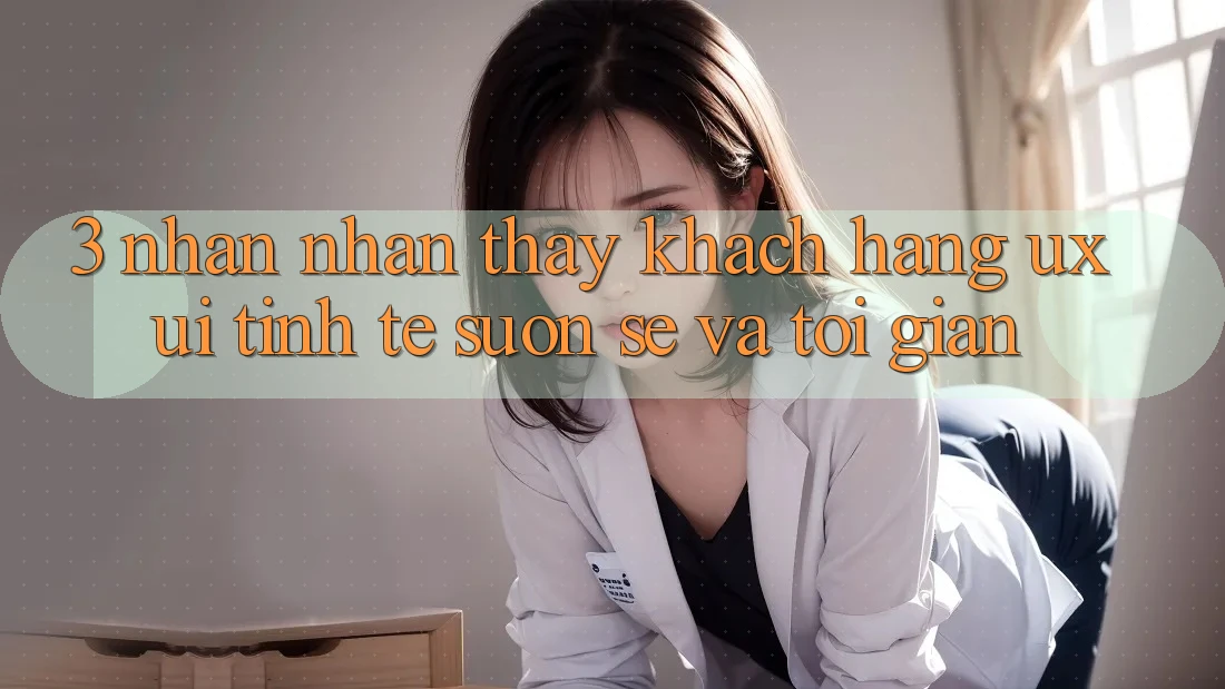 3. Nhận nhận thấy khách hàng (UX/UI): Tinh tế, suôn sẻ và tối giản 3. Nhận nhận thấy khách hàng (UX/UI): Tinh tế, suôn sẻ và tối giản