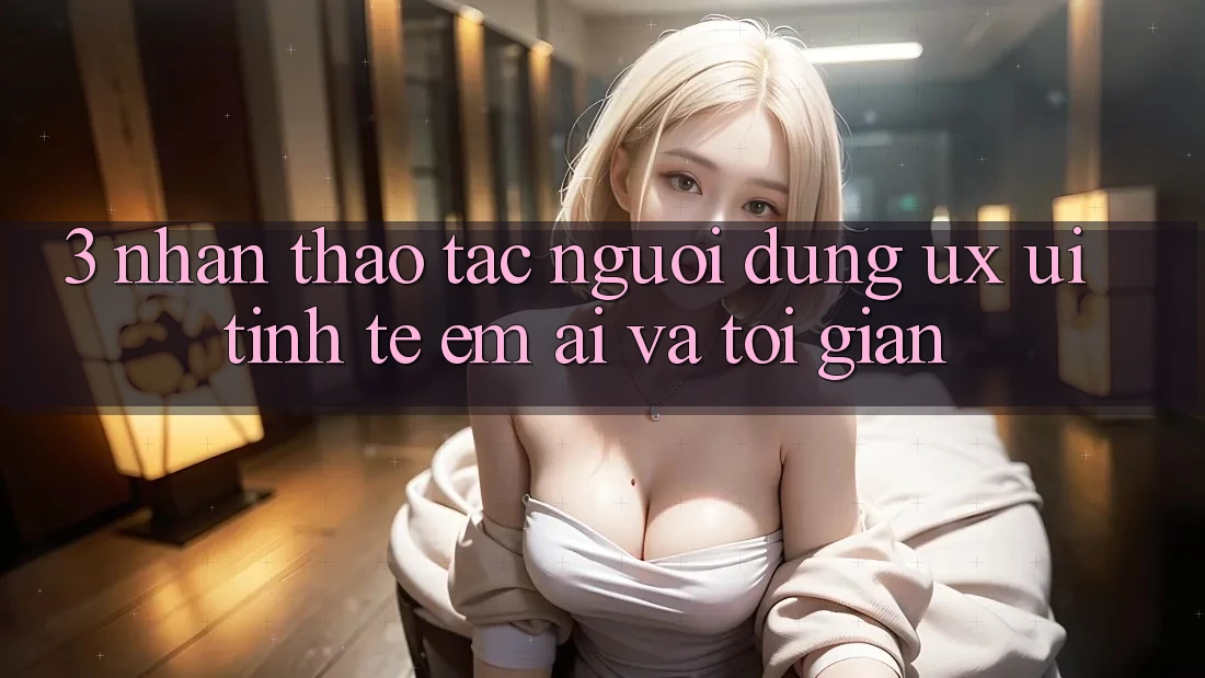 3. Nhận thao tác người dùng (UX/UI): Tinh tế, êm ái và tối giản