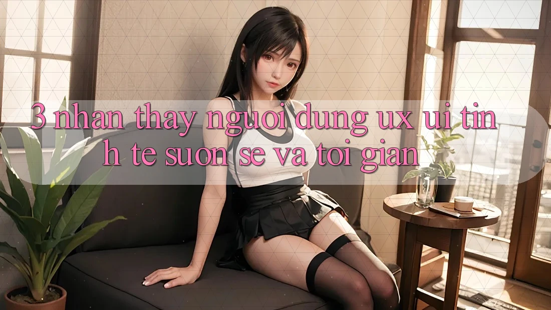3. Nhận thấy người dùng (UX/UI): Tinh tế, suôn sẻ và tối giản 3. Nhận thấy người dùng (UX/UI): Tinh tế, suôn sẻ và tối giản