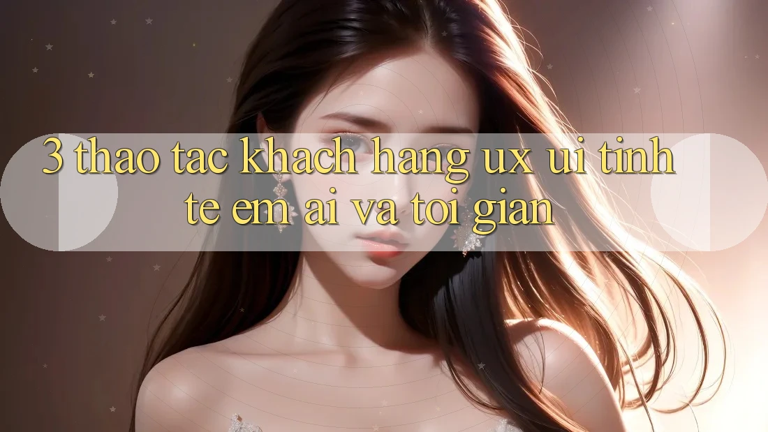 3. Thao tác khách hàng (UX/UI): Tinh tế, êm ái và tối giản