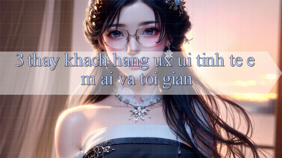 3. Thấy khách hàng (UX/UI): Tinh tế, êm ái và tối giản