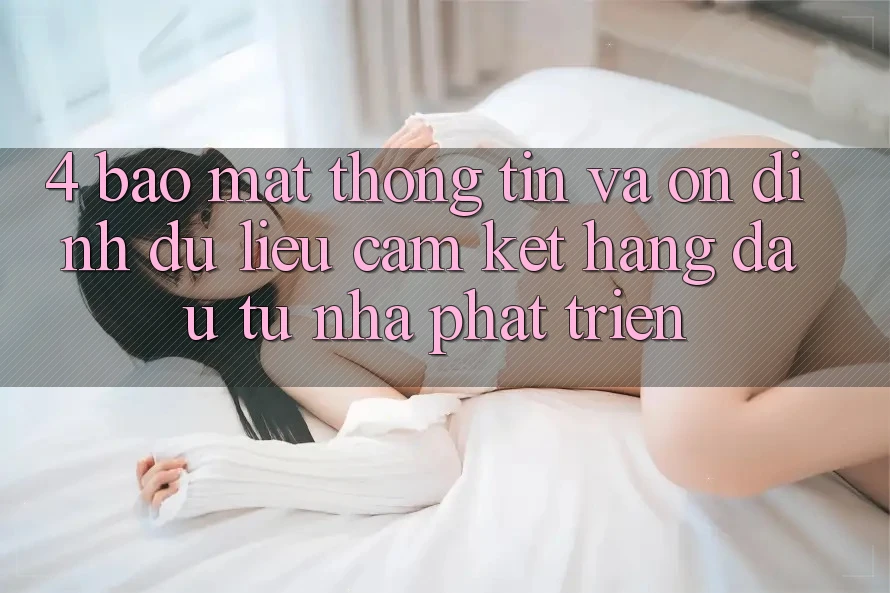 4. Bảo mật thông tin và ổn định dữ liệu: Cam kết hàng đầu từ nhà phát triển