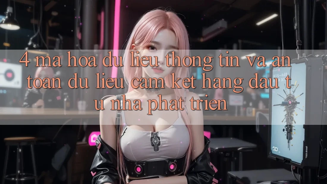 4. Mã hóa dữ liệu thông tin và an toàn dữ liệu: Cam kết hàng đầu từ nhà phát triển 4. Mã hóa dữ liệu thông tin và an toàn dữ liệu: Cam kết hàng đầu từ nhà phát triển