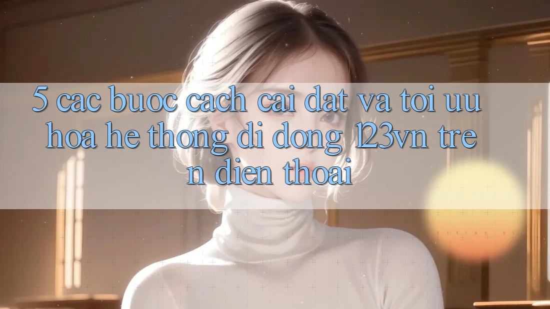 5. Các bước cách cài đặt và tối ưu hóa hệ thống di động 123vn trên điện thoại