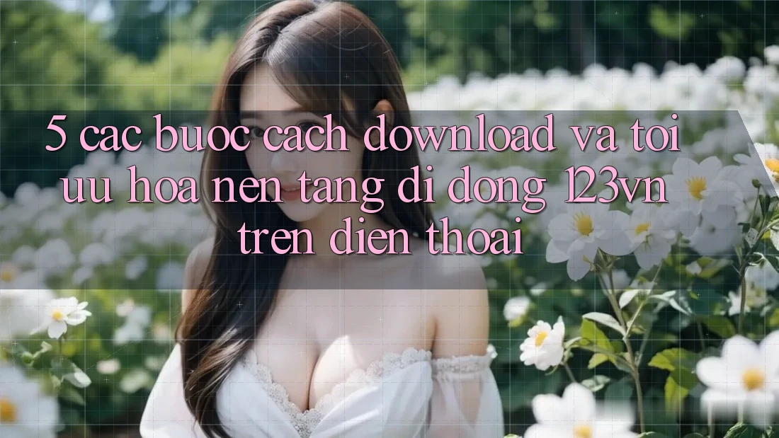 5. Các bước cách download và tối ưu hóa nền tảng di động 123vn trên điện thoại