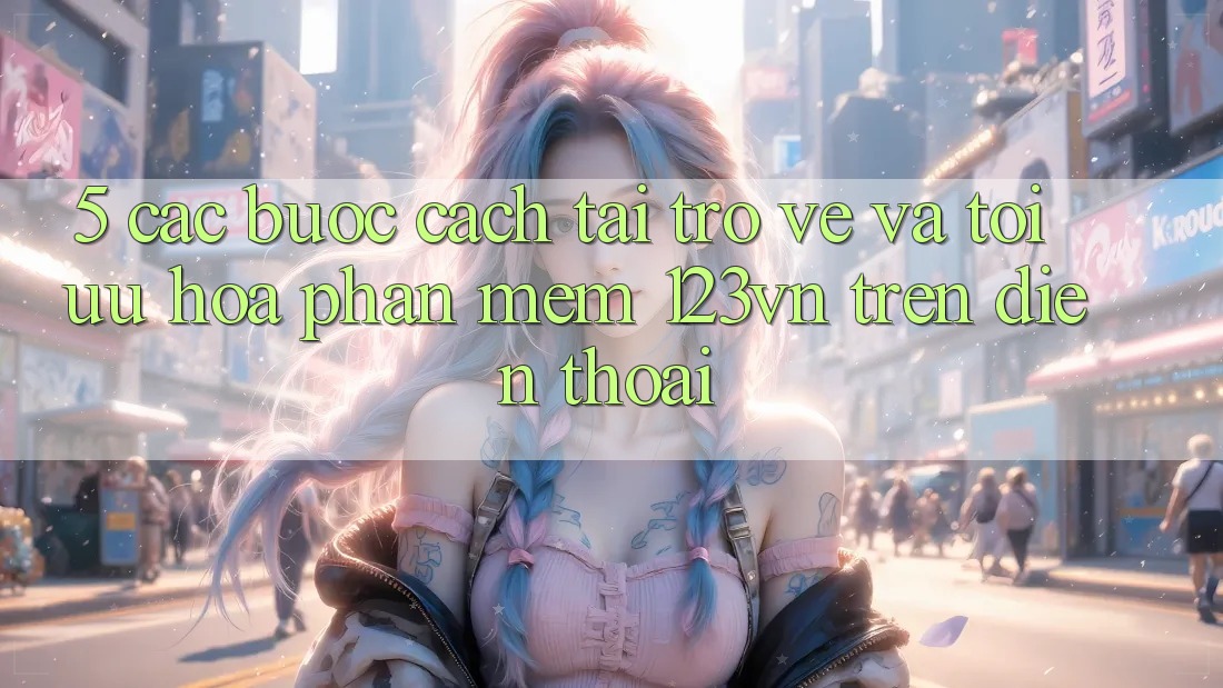 5. Các bước cách tải trở về và tối ưu hóa phần mềm 123vn trên điện thoại