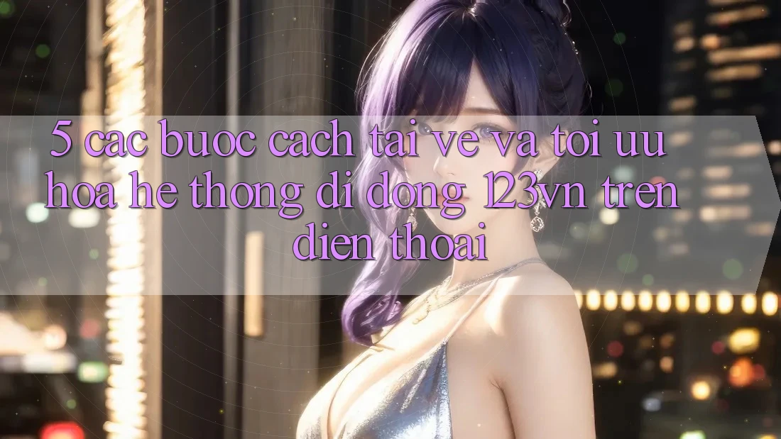 5. Các bước cách tải về và tối ưu hóa hệ thống di động 123vn trên điện thoại 5. Các bước cách tải về và tối ưu hóa hệ thống di động 123vn trên điện thoại
