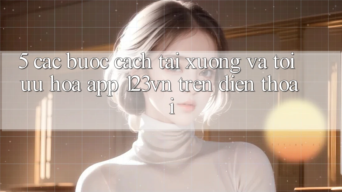 5. Các bước cách tải xuống và tối ưu hóa app 123vn trên điện thoại 5. Các bước cách tải xuống và tối ưu hóa app 123vn trên điện thoại