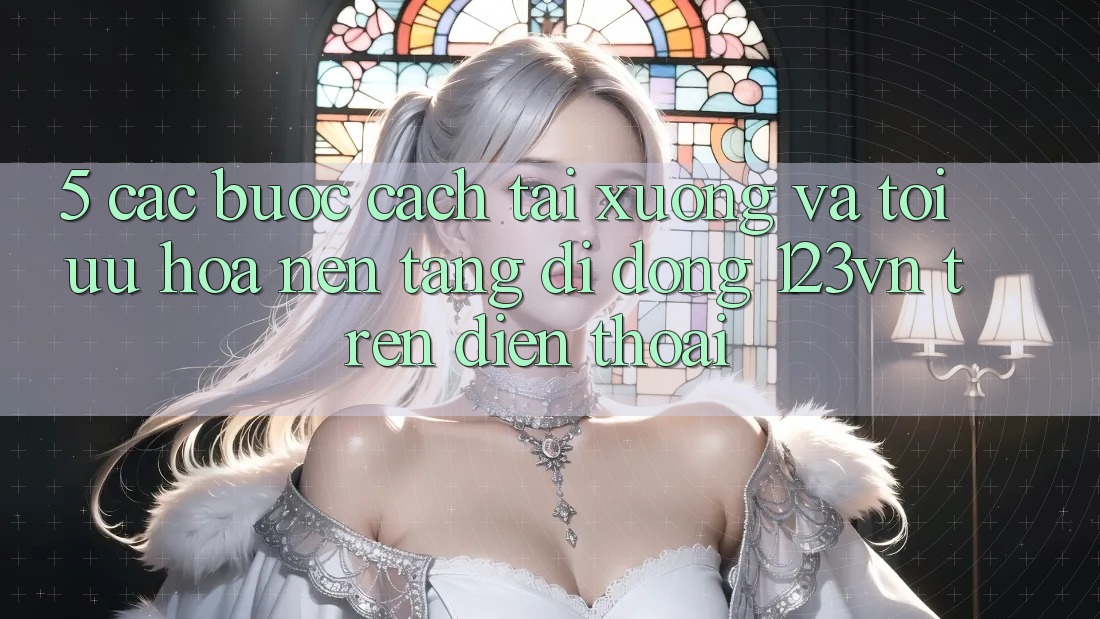 5. Các bước cách tải xuống và tối ưu hóa nền tảng di động 123vn trên điện thoại