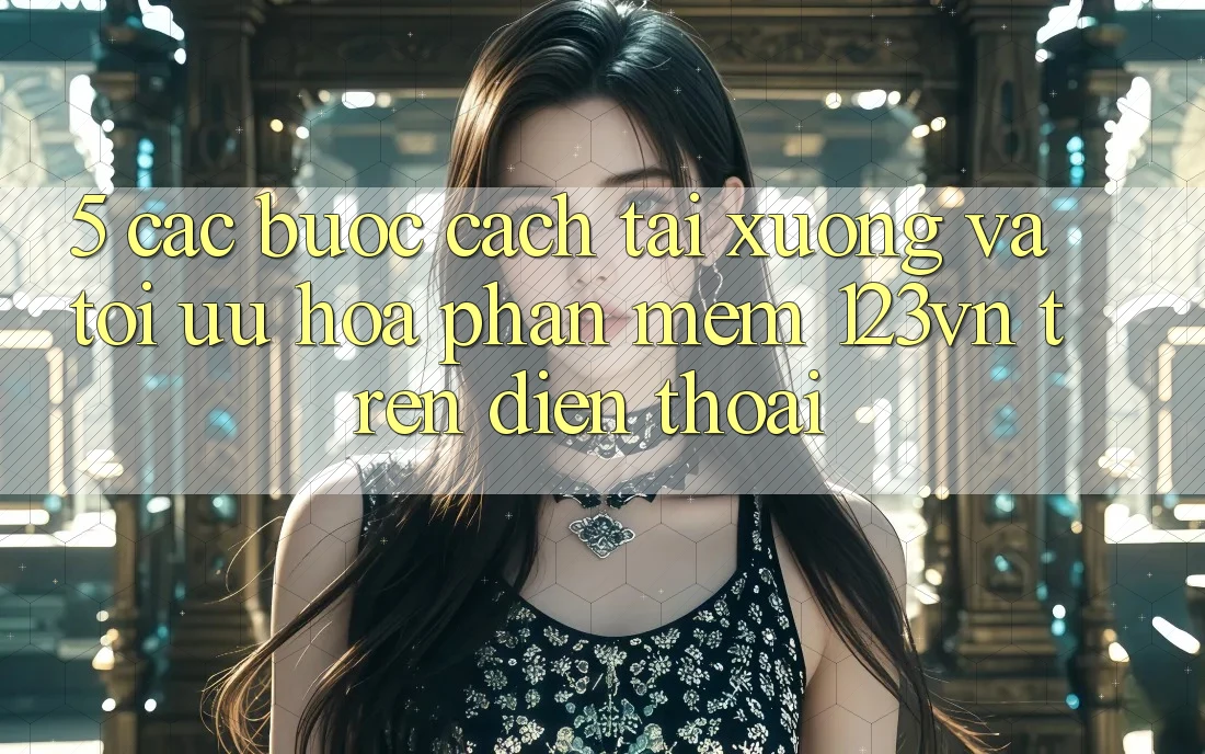 5. Các bước cách tải xuống và tối ưu hóa phần mềm 123vn trên điện thoại 5. Các bước cách tải xuống và tối ưu hóa phần mềm 123vn trên điện thoại