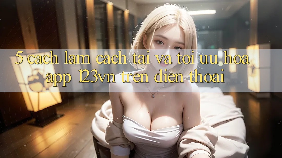 5. Cách làm cách tải và tối ưu hóa app 123vn trên điện thoại 5. Cách làm cách tải và tối ưu hóa app 123vn trên điện thoại
