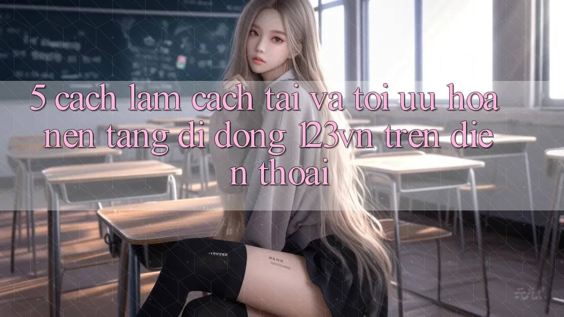 5. Cách làm cách tải và tối ưu hóa nền tảng di động 123vn trên điện thoại