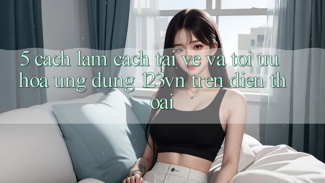 5. Cách làm cách tải về và tối ưu hóa ứng dụng 123vn trên điện thoại 5. Cách làm cách tải về và tối ưu hóa ứng dụng 123vn trên điện thoại