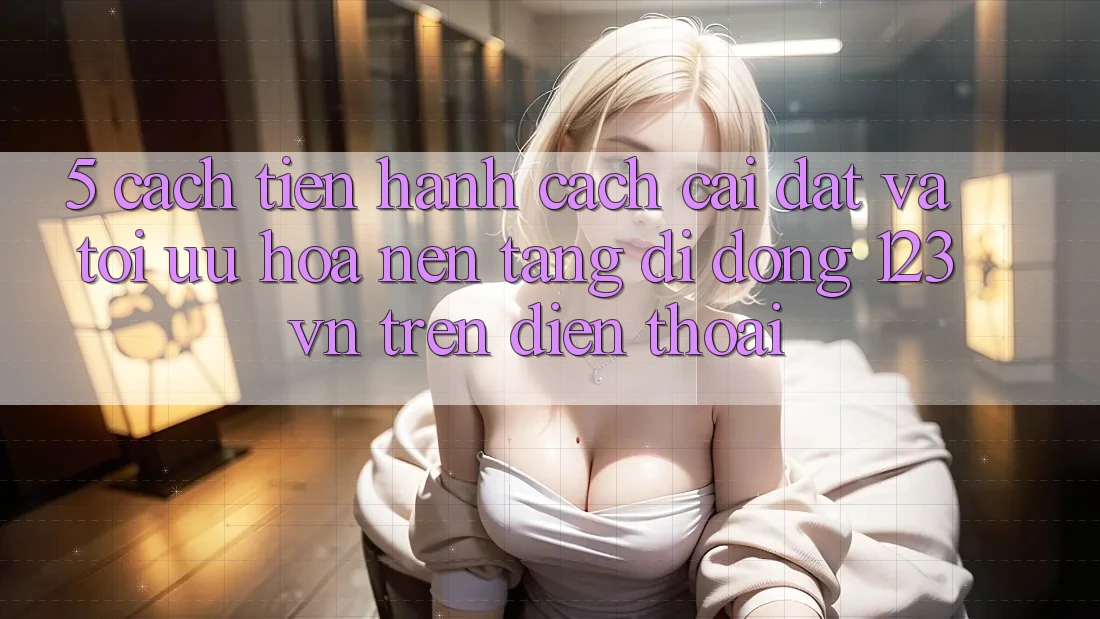 5. Cách tiến hành cách cài đặt và tối ưu hóa nền tảng di động 123vn trên điện thoại