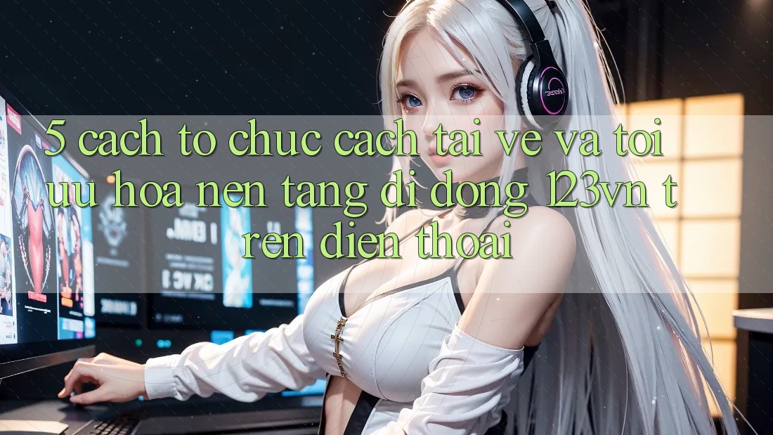 5. Cách tổ chức cách tải về và tối ưu hóa nền tảng di động 123vn trên điện thoại