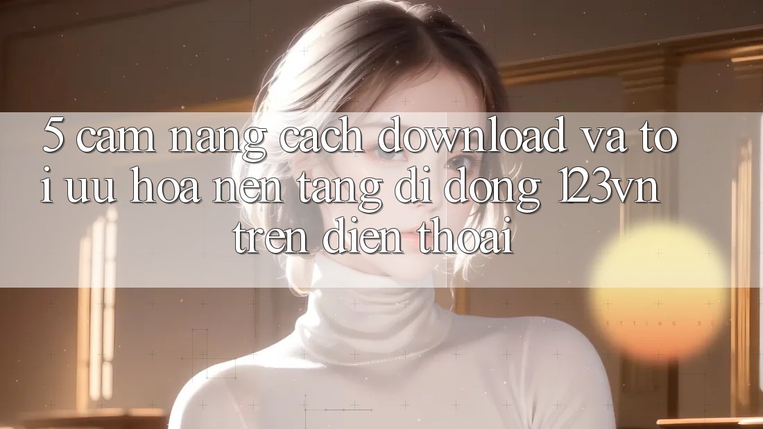 5. Cẩm nang cách download và tối ưu hóa nền tảng di động 123vn trên điện thoại 5. Cẩm nang cách download và tối ưu hóa nền tảng di động 123vn trên điện thoại