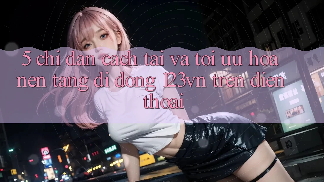 5. Chỉ dẫn cách tải và tối ưu hóa nền tảng di động 123vn trên điện thoại