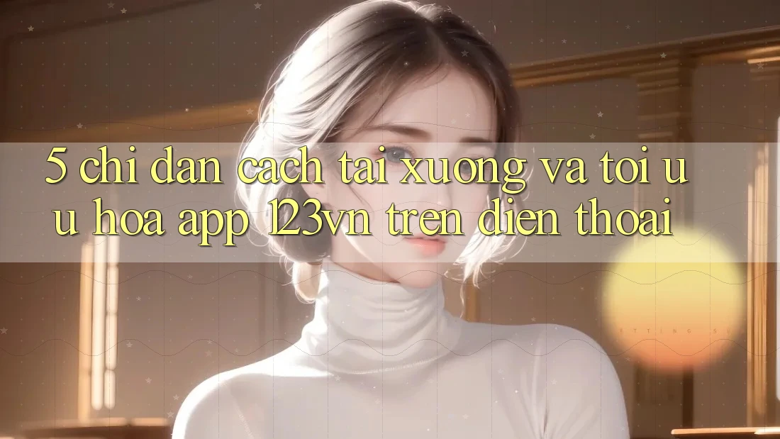 5. Chỉ dẫn cách tải xuống và tối ưu hóa app 123vn trên điện thoại