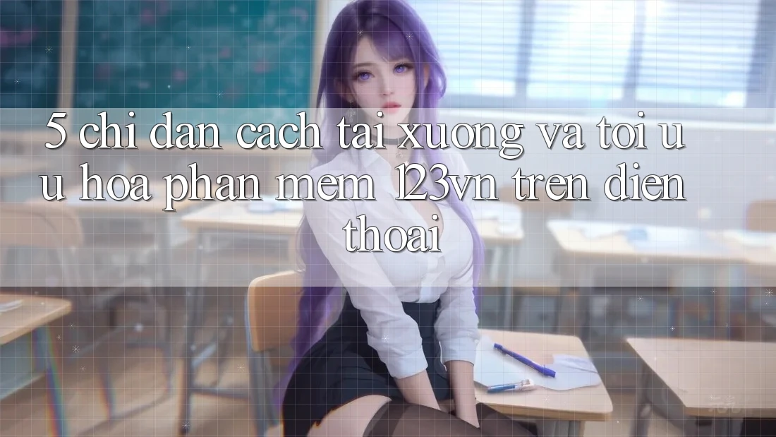5. Chỉ dẫn cách tải xuống và tối ưu hóa phần mềm 123vn trên điện thoại 5. Chỉ dẫn cách tải xuống và tối ưu hóa phần mềm 123vn trên điện thoại