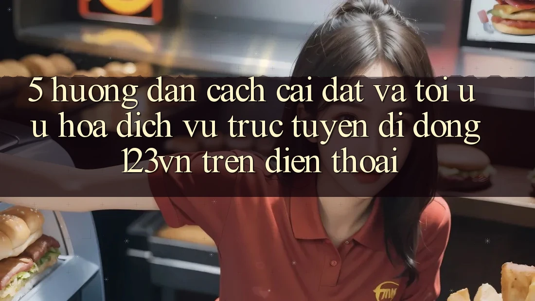5. Hướng dẫn cách cài đặt và tối ưu hóa dịch vụ trực tuyến di động 123vn trên điện thoại