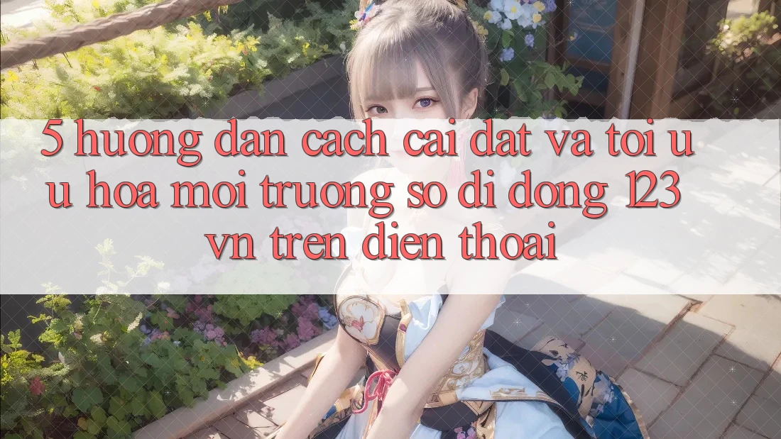 5. Hướng dẫn cách cài đặt và tối ưu hóa môi trường số di động 123vn trên điện thoại 5. Hướng dẫn cách cài đặt và tối ưu hóa môi trường số di động 123vn trên điện thoại