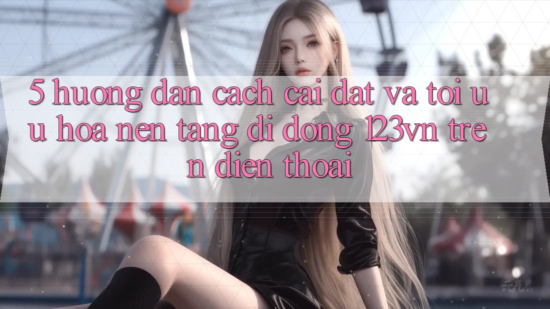 5. Hướng dẫn cách cài đặt và tối ưu hóa nền tảng di động 123vn trên điện thoại